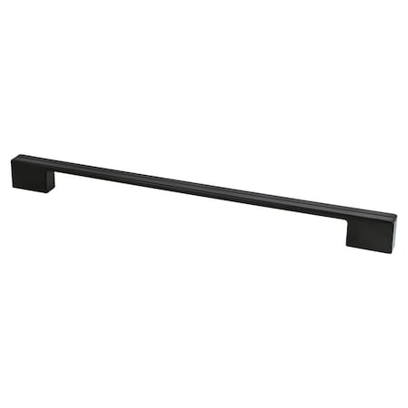 Berenson 320 mm CC Skyline Appliance Pull with Matte Black 9975-1055-P